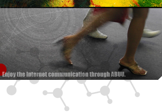 Enjoy the Internet communication through ABUU.